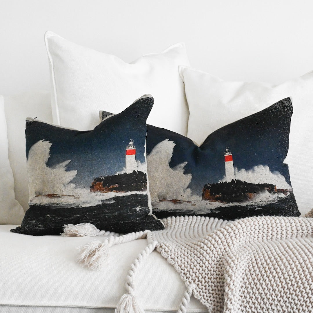 The Lighthouse Lumbar Cushion - Saint Moso